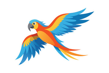 Obraz premium red and yellow macaw ara ararauna