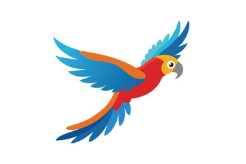 red and yellow macaw ara ararauna © Madha