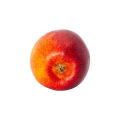 Red Apple, cutout, full depth of field.