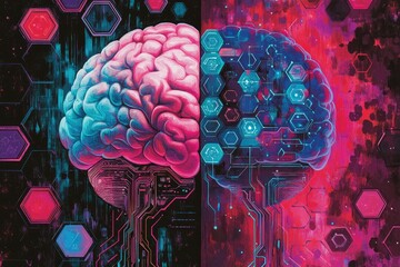 Divided brain, digital interface