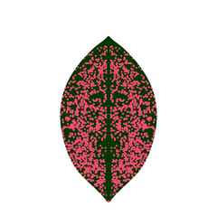 Fototapeta premium Illustration of green leaf