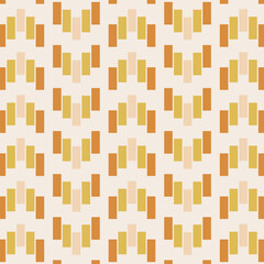 Retro-Inspired Geometric Seamless Pattern Mosaics