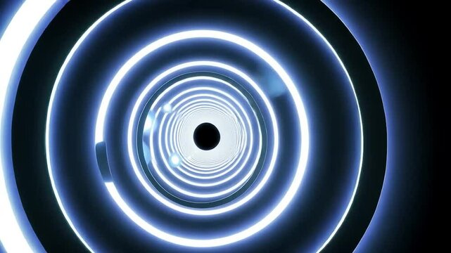 abstract blue circle background