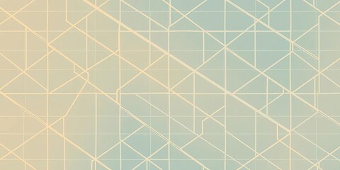 Modern abstract geometric seamless pattern with interlaced slanted lines forming a polygonal grid texture, wallpaper, motif