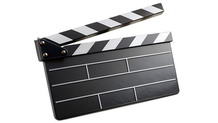 Fototapeta premium Film Clapperboard Isolated PNG
