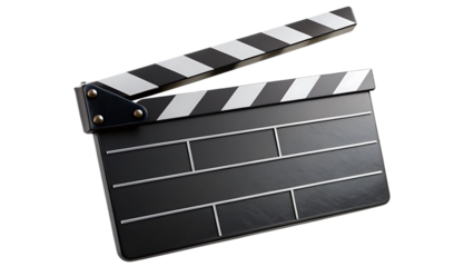 Film Clapperboard Isolated PNG