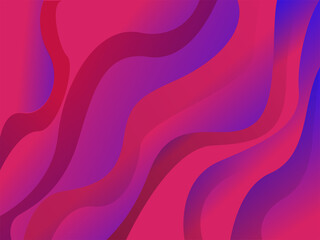 Abstract pink and purple wave background with seamless artistic design