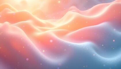 a close up of a colorful sky with clouds and a sun