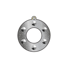 スパイクオモリ　釣りの仕掛けイラスト素材