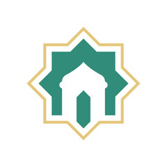 Mosque Islamic Logo