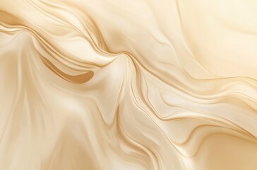Fototapeta premium Smooth beige marble closeup, Muji-inspired tone,
