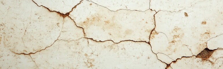 Old Marble Surface With Worn Veins And Fine Cracks Creating A Unique Texture