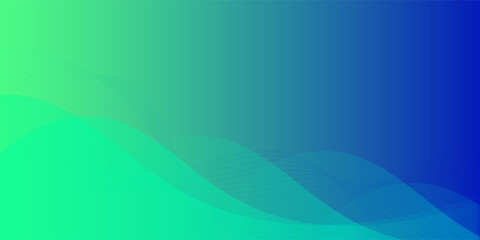 Abstract Green Fluid Banner Template. Modern background design. gradient color. Dynamic Waves. Liquid shapes composition. Fit for banners