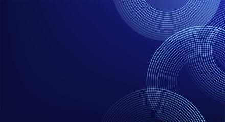 Blue abstract background. Geometric lines pattern. Modern shiny blue gradient lines.