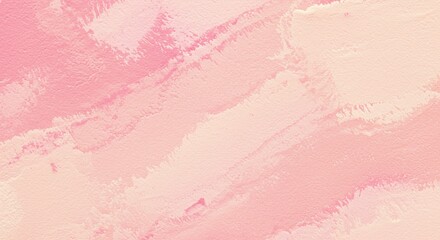 Fototapeta premium Pastel Pink Abstract Painting: Soft Brushstrokes and Gentle Hues
