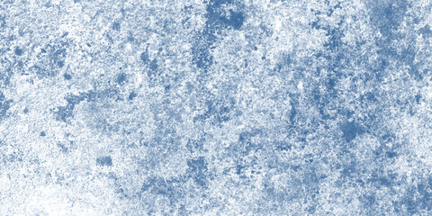 Faded Wall Pattern With Blue Overtones and Cracked Frost Effects

