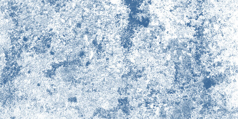 Abstract Blue Landscape Suggesting Ice, Wind, and Stone

