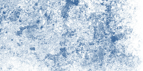 Subdued Blue Ice Art With Crystalline Texture and Snowy Speckles

