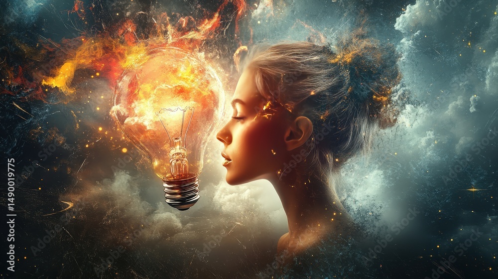 Poster creative thinking is a powerful tool for generating new ideas and solving problems.