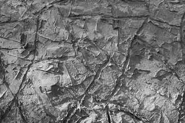 gray background, photo shows texture of gray wall