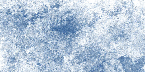 Cracked Icy Surface With Artistic Weathering and Blue Speckling

