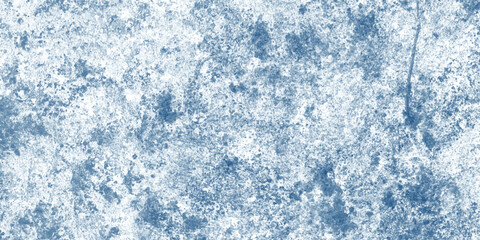 Delicate Ice Art Featuring Cool Blue Washes and Natural Movement

