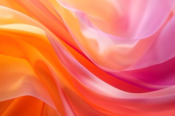 Fluid Color Gradient Abstract Background: Vibrant Hues of Orange, Pink, and Red Swirling in Seamless Design, Creating a Dynamic and Energetic Visual Experience. Ideal for Websites, Presentations, and 