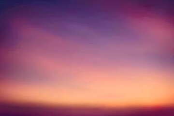 Experience the Serene Beauty of a Vibrant Sunset: Colors of the Sky Transitioning from Purple to Orange with a Gentle Breeze, Offering a Peaceful and Tranquil Atmosphere. Perfect for Relaxation and Me