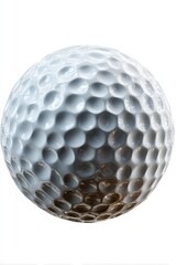 Golf ball closeup for enthusiasts and players