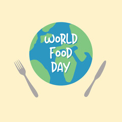 Simple World Food Day Instagram Post
