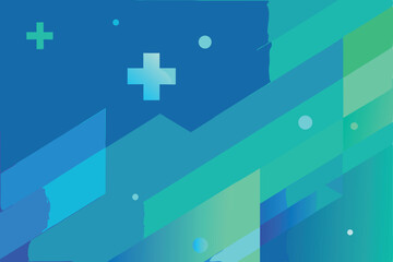 abstract background blue green gradient with panel.eps