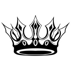 crown logo design. Crown Symbol Illustration