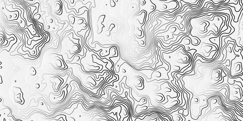 Abstract contours form digital landscape, mimicking terrain of technological advancements and innovation.Concept of technology, science. Wallpaper. Pattern.Vector illustration.