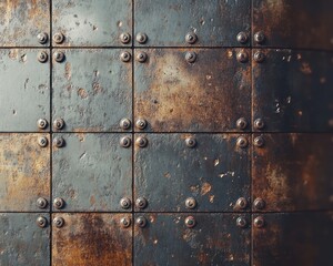 Rustic metal wall tiles