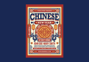 Chinese New Year Flyer