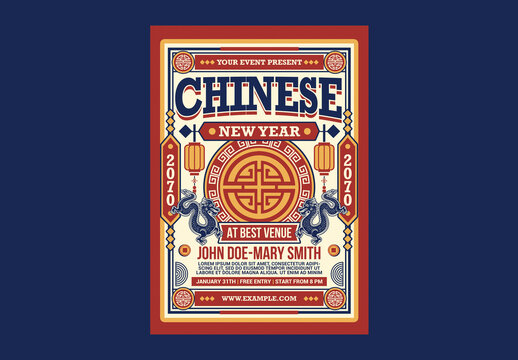 Chinese New Year Flyer
