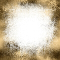 Gold Grunge Overlay grunge background with space for text
