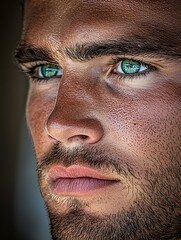 Close-up Man's Face