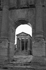 L'antica citt&agrave; Romana di Sufetula, con il foro ed il teatro perfettamente conservati. Sbeitla, Tunisia
