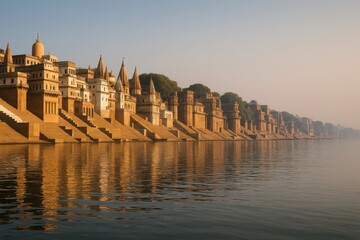 Fototapeta premium Varanasi background.