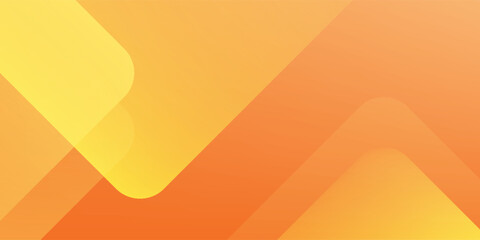Abstract orange and yellow geometric background. Dynamic shapes composition. Cool background design for posters. Vector illustration