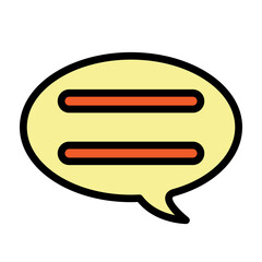 SMS Vector Filled Icon Design