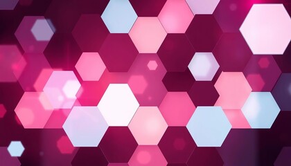 Abstract geometric hexagon pattern background Medical technology, science design, simple, tech background