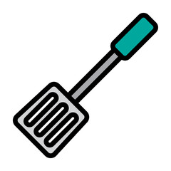 Spatula Vector Filled Icon Design