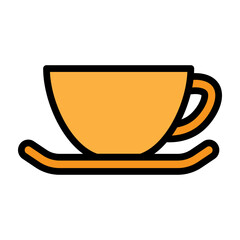 Cup Vector Filled Icon Design