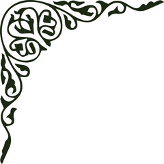 Beautiful flower art and mandala vector design