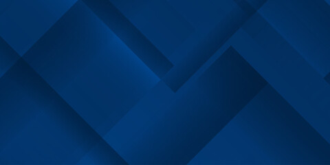 Obraz premium Blue abstract on dark background, Geometric triangle background.