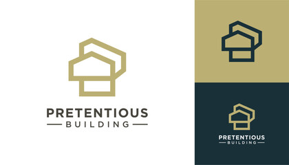 Magnificent building vector design inspiration.