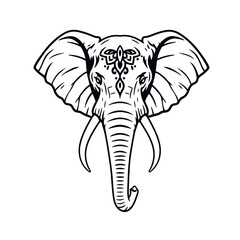 Multiple representations of Ganesha sitting cross-legged, holding symbolic items like modaks, lotuses, and weapons.