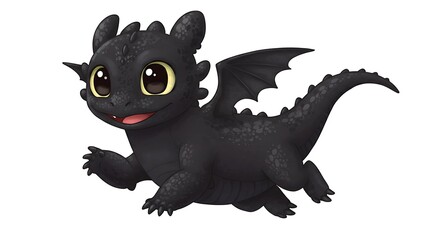 Obraz premium Night Fury's First Flight